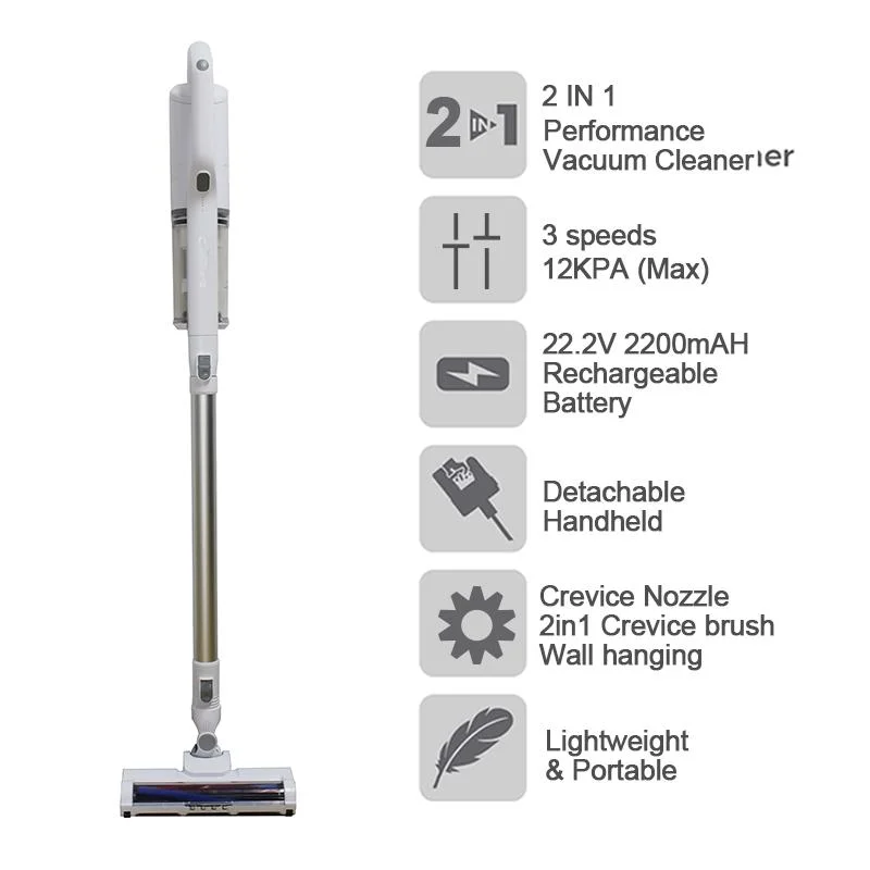 180W Wireless Handheld Portable Bagless Mini Cyclone Aspirateur Aspiradora Stick Cordless Vacuum Cleaner for Carpet and Floor