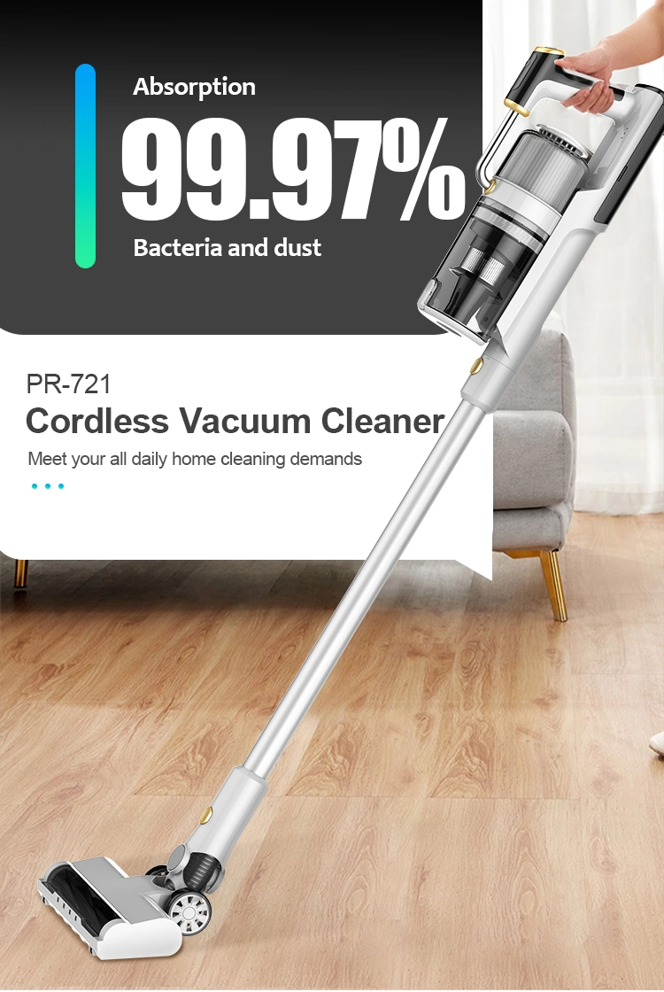 250W Large Suction Handy Home Cordless Stick Vacuum Cleaner Handheld Aspiradora Vacuum for Carpet