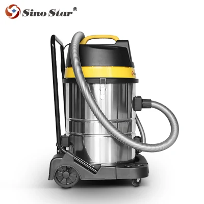 Sino Star Band Industrial Dust Extractor Industrial HEPA Vacuum Cleaner 70L Bag or Bagless, Long Hose All Accessories