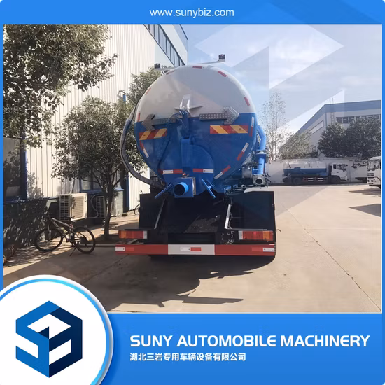 Vacuum Sewage Tank 18 Cbm Trucks Sewage Fecal Vacuum Truck
