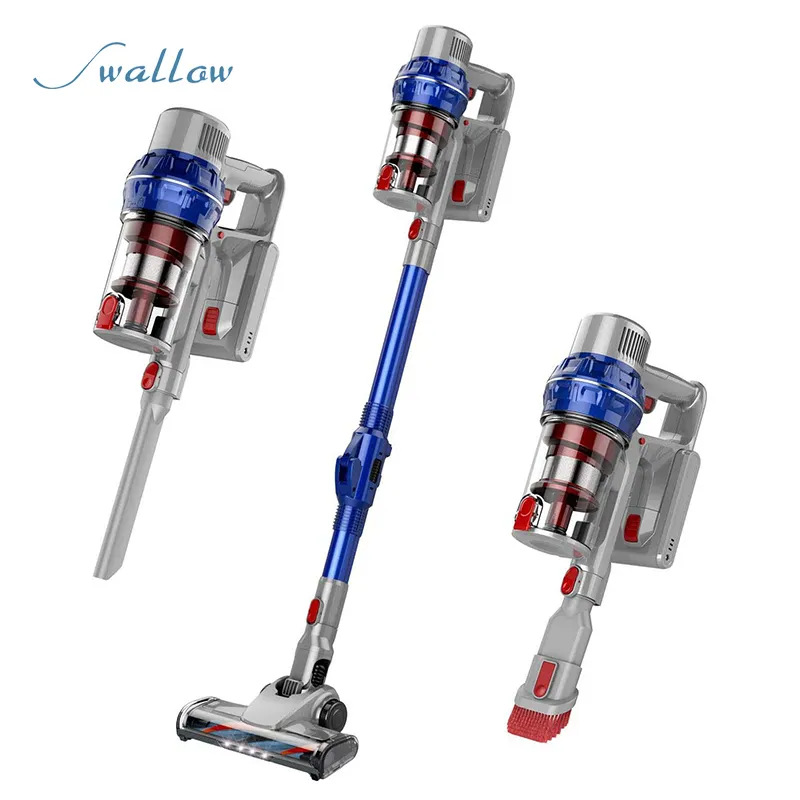 Silent High-Power High-Suction Cordless Hand-Held Wireless Home Car Dual-Purpose Vacuum Cleaner